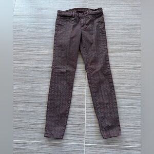 Stylish Burgundy Women's J Brand Jeans size 27 NWOT